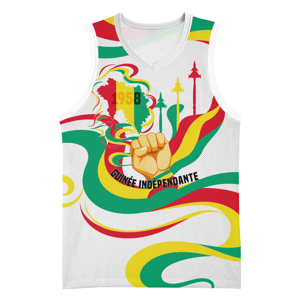 Guinea Independence Day 1958 Basketball Jersey Guinee Independante Flag