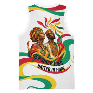 Guinea Independence Day 1958 Basketball Jersey Guinee Independante Flag