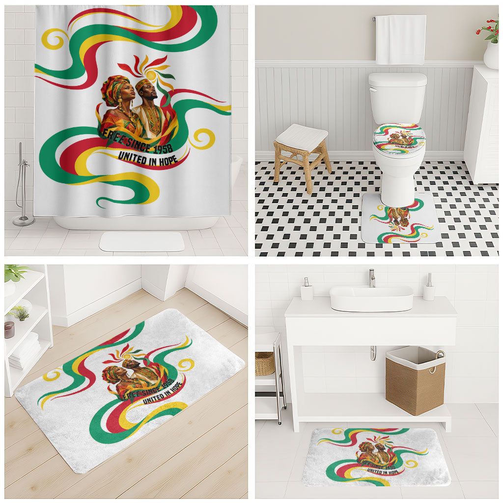 Guinea Independence Day 1958 Bathroom Set Guinee Independante Flag