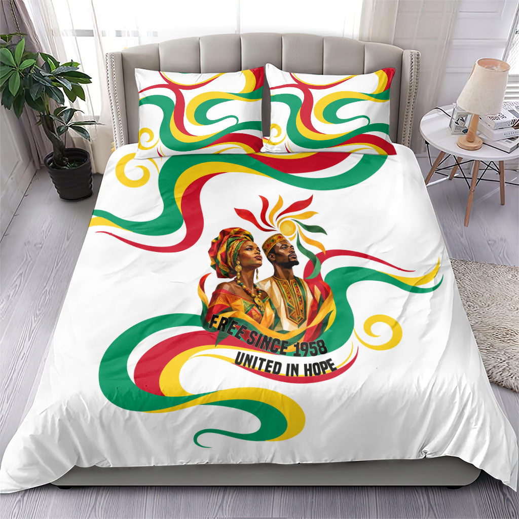 Guinea Independence Day 1958 Bedding Set Guinee Independante Flag