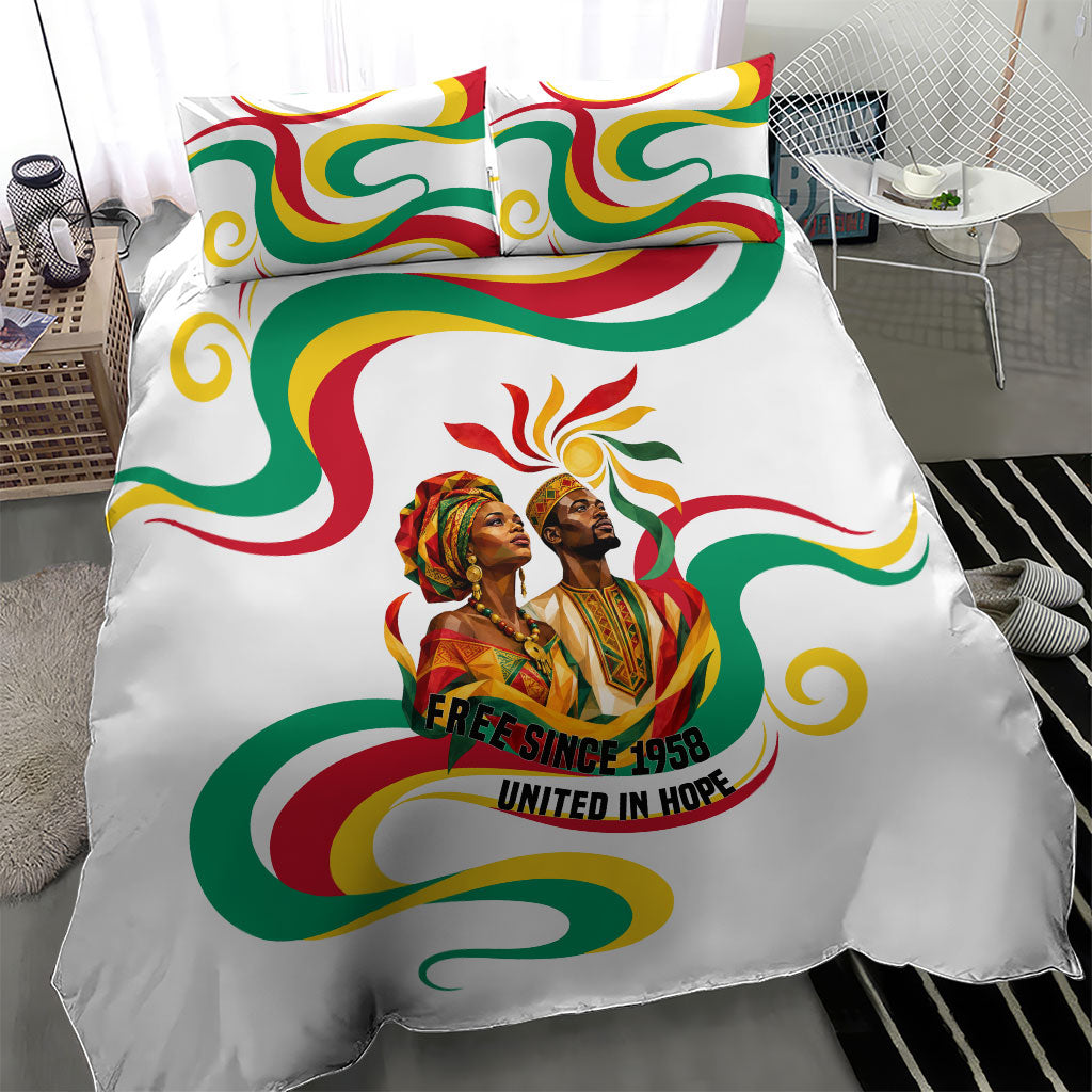 Guinea Independence Day 1958 Bedding Set Guinee Independante Flag