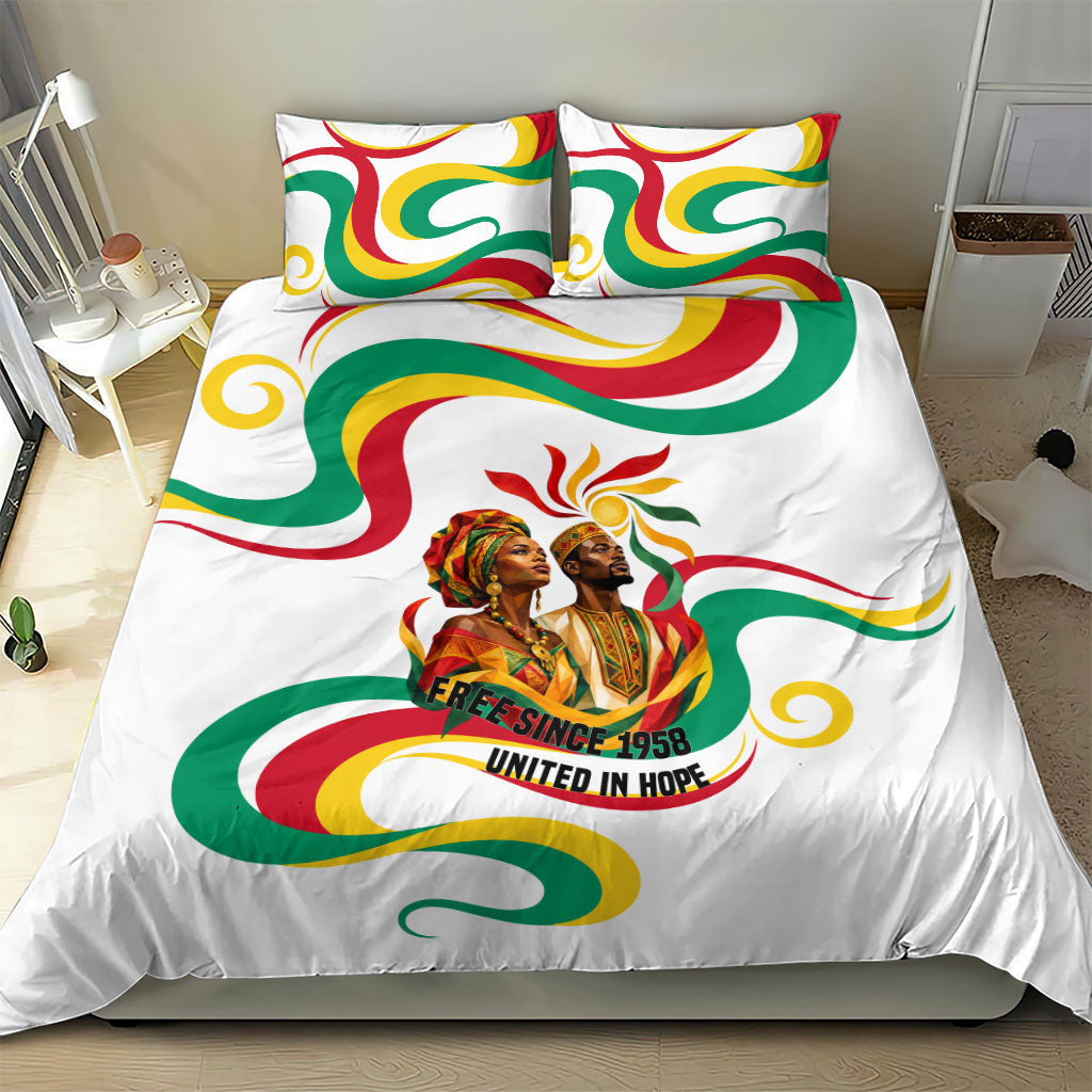 Guinea Independence Day 1958 Bedding Set Guinee Independante Flag