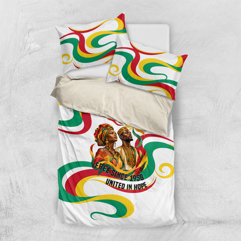 Guinea Independence Day 1958 Bedding Set Guinee Independante Flag