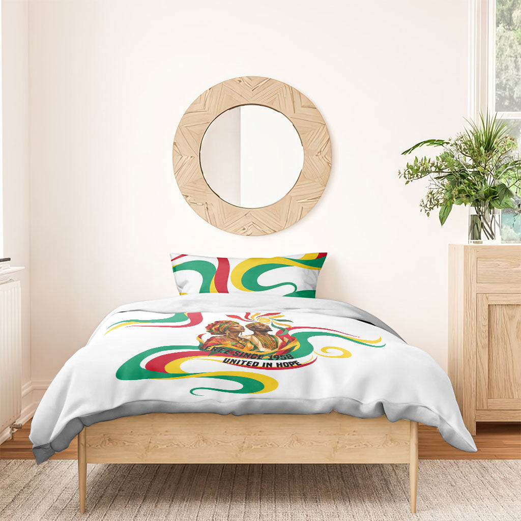 Guinea Independence Day 1958 Bedding Set Guinee Independante Flag