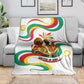 Guinea Independence Day 1958 Blanket Guinee Independante Flag