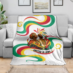 Guinea Independence Day 1958 Blanket Guinee Independante Flag