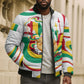Guinea Independence Day 1958 Bomber Puffer Jacket Guinee Independante Flag