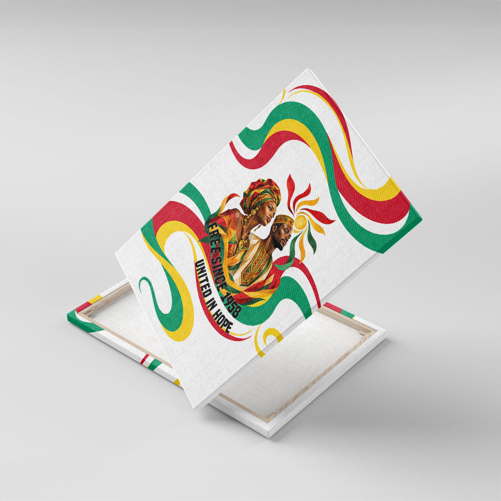 Guinea Independence Day 1958 Canvas Wall Art Guinee Independante Flag