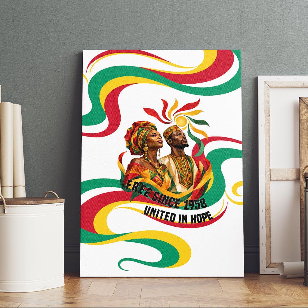 Guinea Independence Day 1958 Canvas Wall Art Guinee Independante Flag