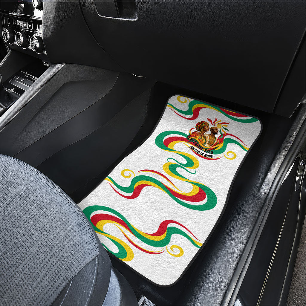 Guinea Independence Day 1958 Car Mats Guinee Independante Flag