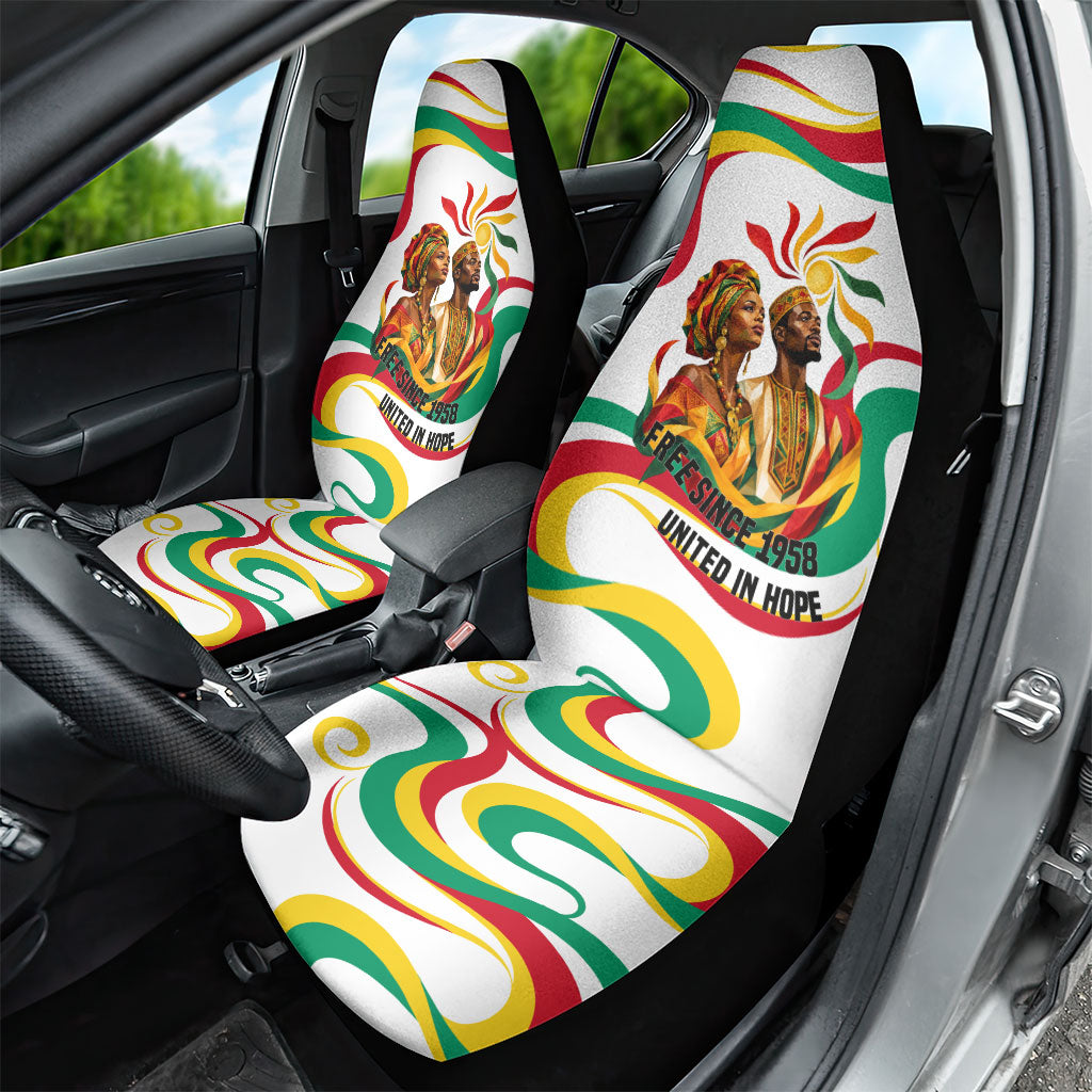 Guinea Independence Day 1958 Car Seat Cover Guinee Independante Flag