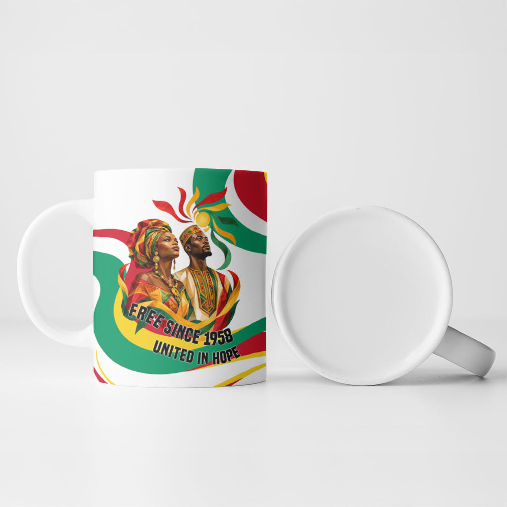 Guinea Independence Day 1958 Ceramic Mug Guinee Independante Flag