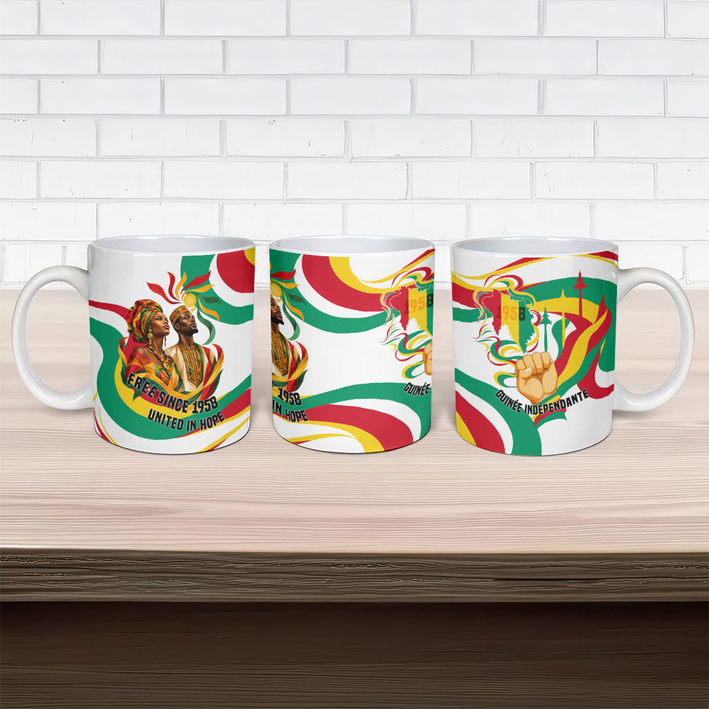 Guinea Independence Day 1958 Ceramic Mug Guinee Independante Flag