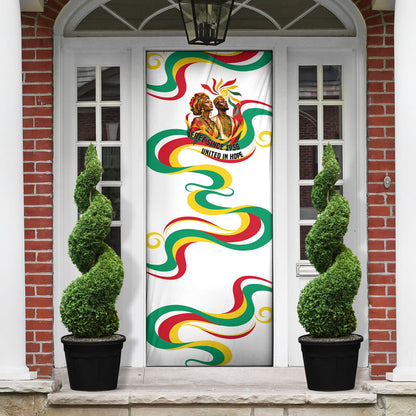 Guinea Independence Day 1958 Door Cover Guinee Independante Flag