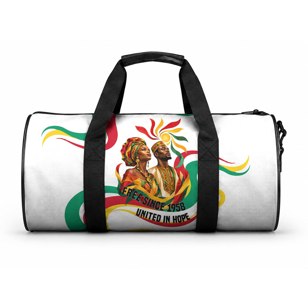 Guinea Independence Day 1958 Duffle Bag Guinee Independante Flag
