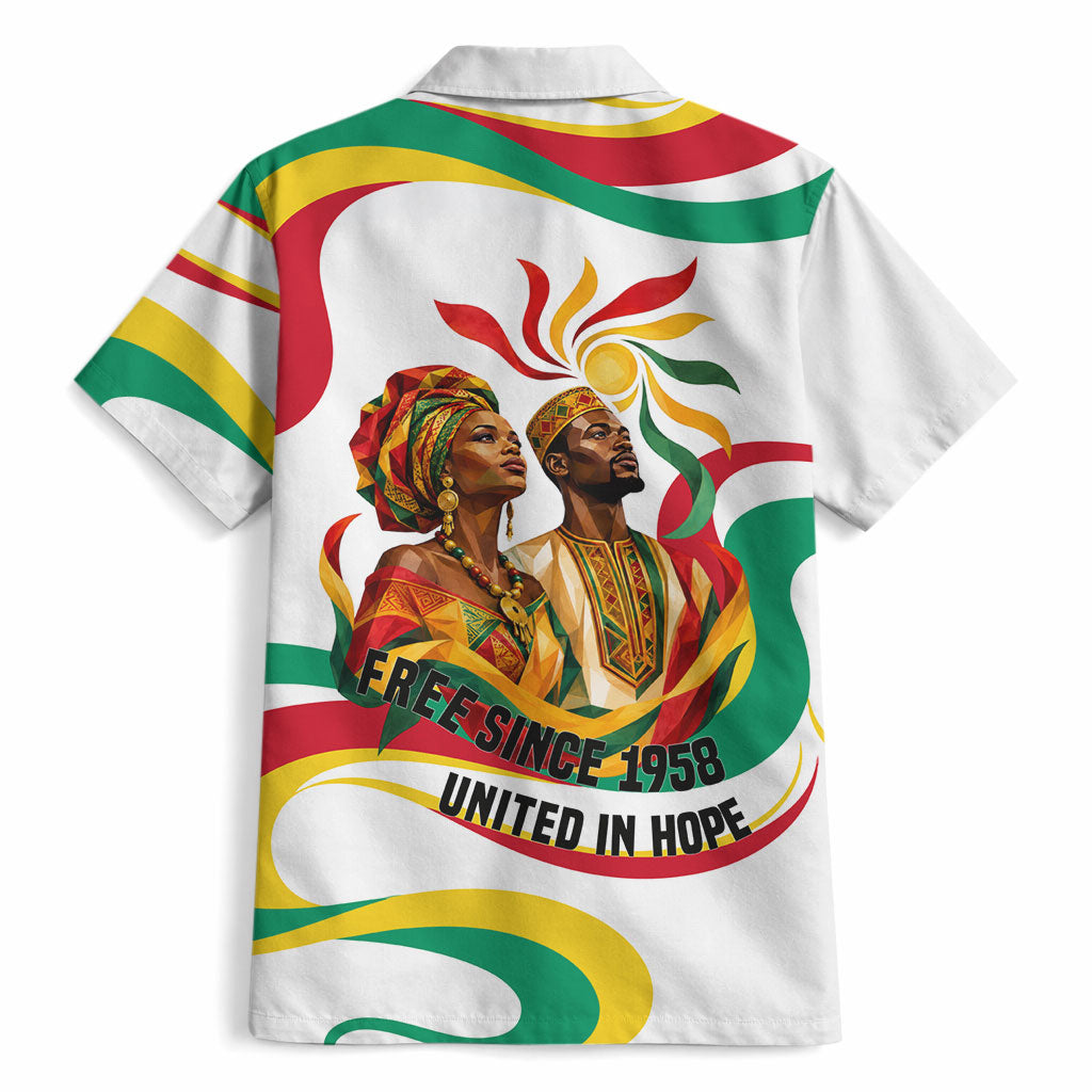 Guinea Independence Day 1958 Hawaiian Shirt Guinee Independante Flag