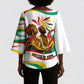 Guinea Independence Day 1958 Kimono Sleeve Blouse Guinee Independante Flag