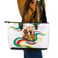 Guinea Independence Day 1958 Leather Tote Bag Guinee Independante Flag