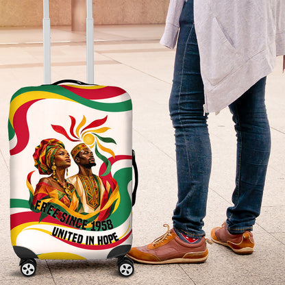 Guinea Independence Day 1958 Luggage Cover Guinee Independante Flag