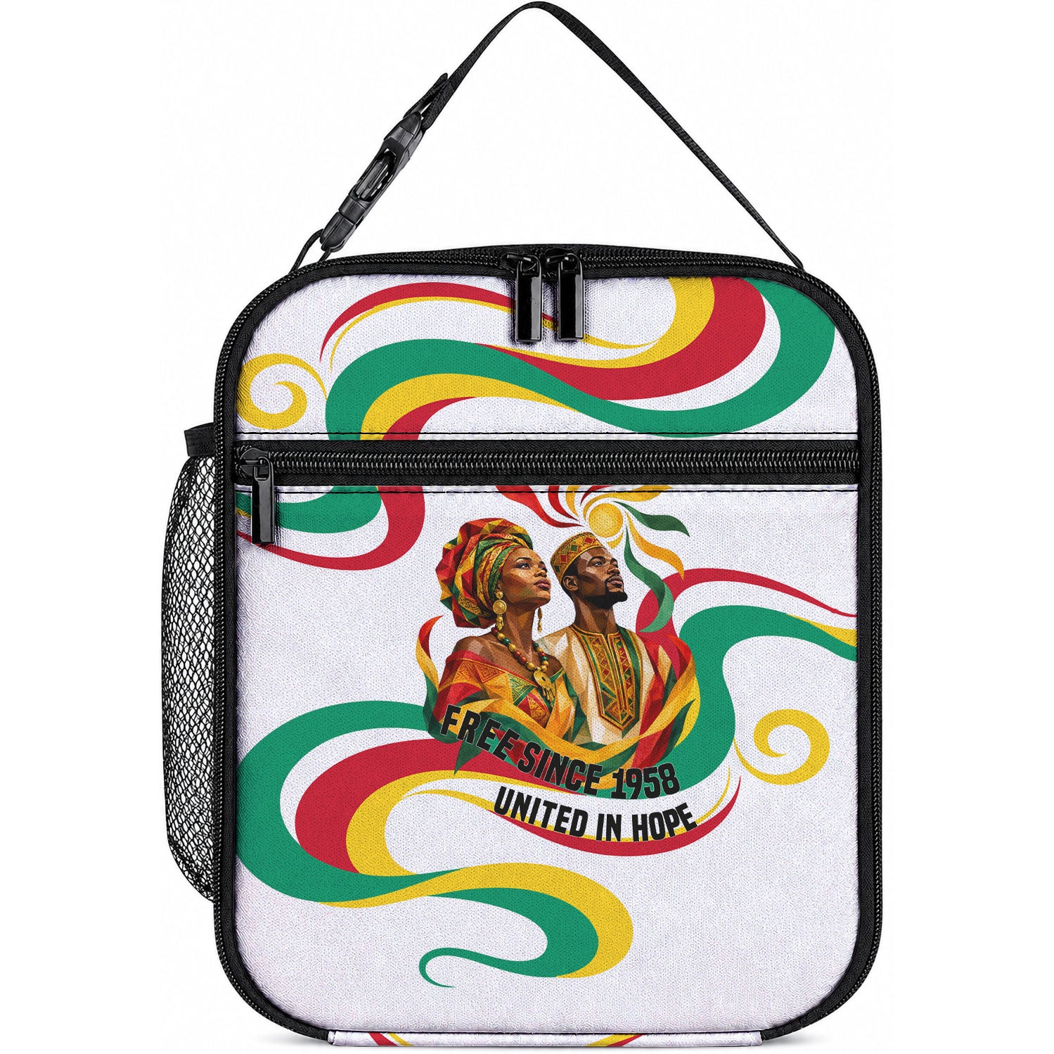 Guinea Independence Day 1958 Lunch Bag Guinee Independante Flag