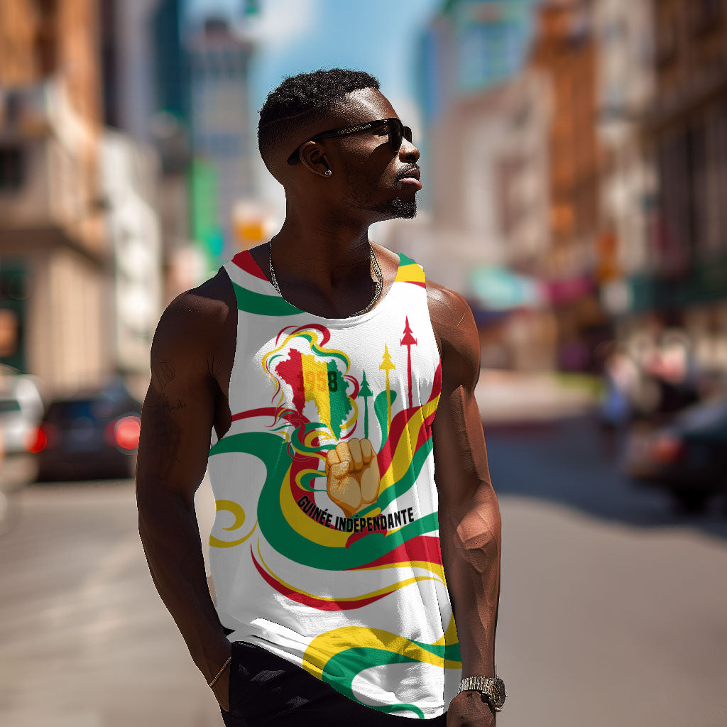 Guinea Independence Day 1958 Men Tank Top Guinee Independante Flag