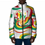 Guinea Independence Day 1958 Padded Jacket Guinee Independante Flag