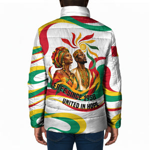 Guinea Independence Day 1958 Padded Jacket Guinee Independante Flag