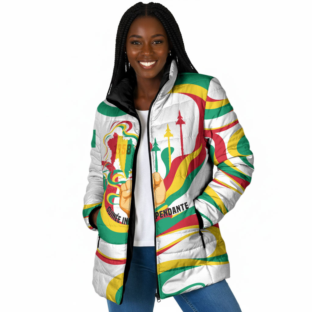 Guinea Independence Day 1958 Padded Jacket Guinee Independante Flag