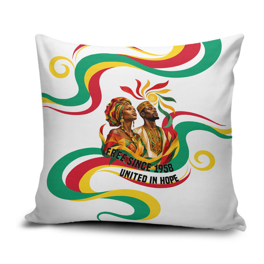 Guinea Independence Day 1958 Pillow Cover Guinee Independante Flag
