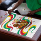 Guinea Independence Day 1958 Puzzle Guinee Independante Flag