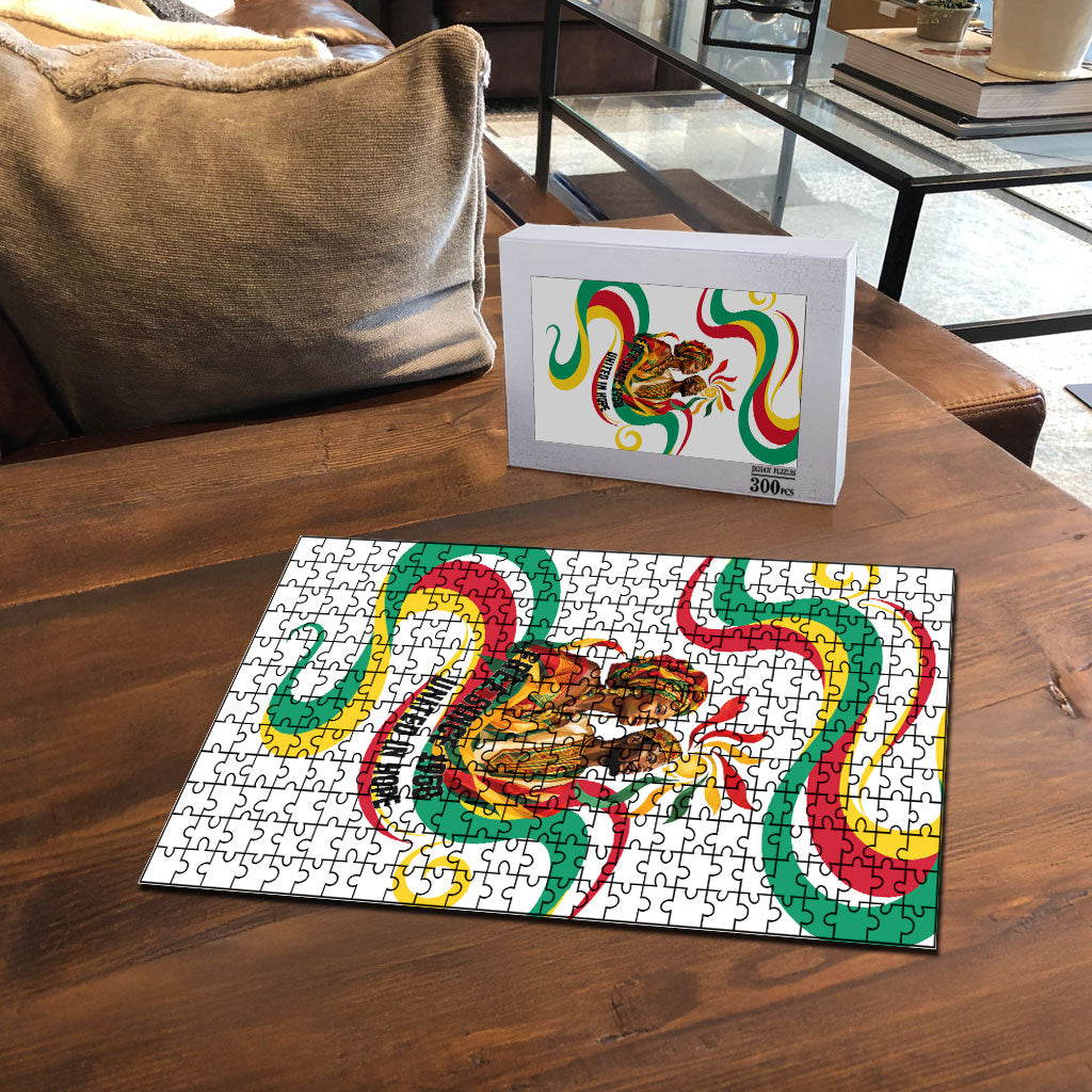 Guinea Independence Day 1958 Puzzle Guinee Independante Flag