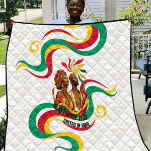 Guinea Independence Day 1958 Quilt Guinee Independante Flag