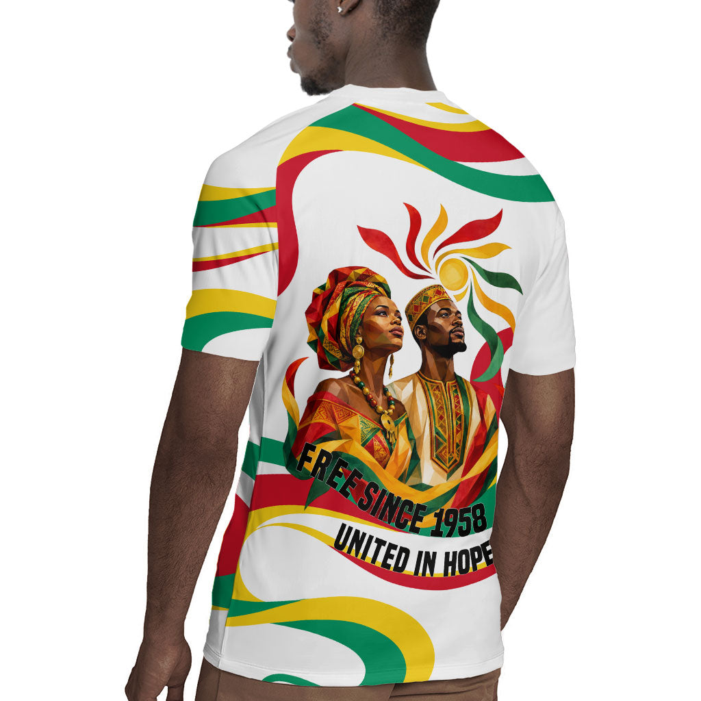 Guinea Independence Day 1958 Rugby Jersey Guinee Independante Flag
