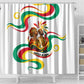 Guinea Independence Day 1958 Shower Curtain Guinee Independante Flag