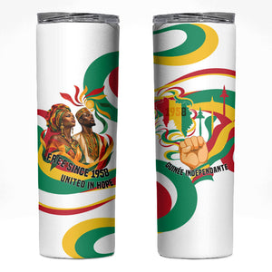 Guinea Independence Day 1958 Skinny Tumbler Guinee Independante Flag