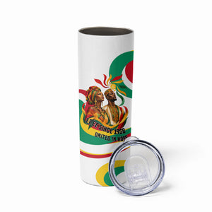 Guinea Independence Day 1958 Skinny Tumbler Guinee Independante Flag