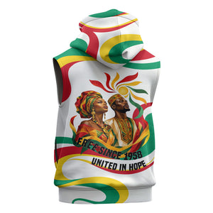 Guinea Independence Day 1958 Sleeveless Hoodie Guinee Independante Flag
