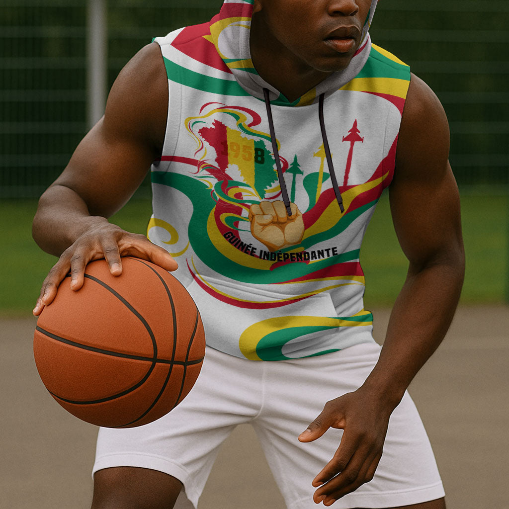Guinea Independence Day 1958 Sleeveless Hoodie Guinee Independante Flag