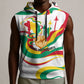 Guinea Independence Day 1958 Sleeveless Hoodie Guinee Independante Flag