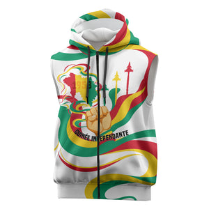 Guinea Independence Day 1958 Sleeveless Zip Hoodie Guinee Independante Flag