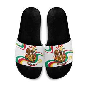 Guinea Independence Day 1958 Slide Sandals Guinee Independante Flag