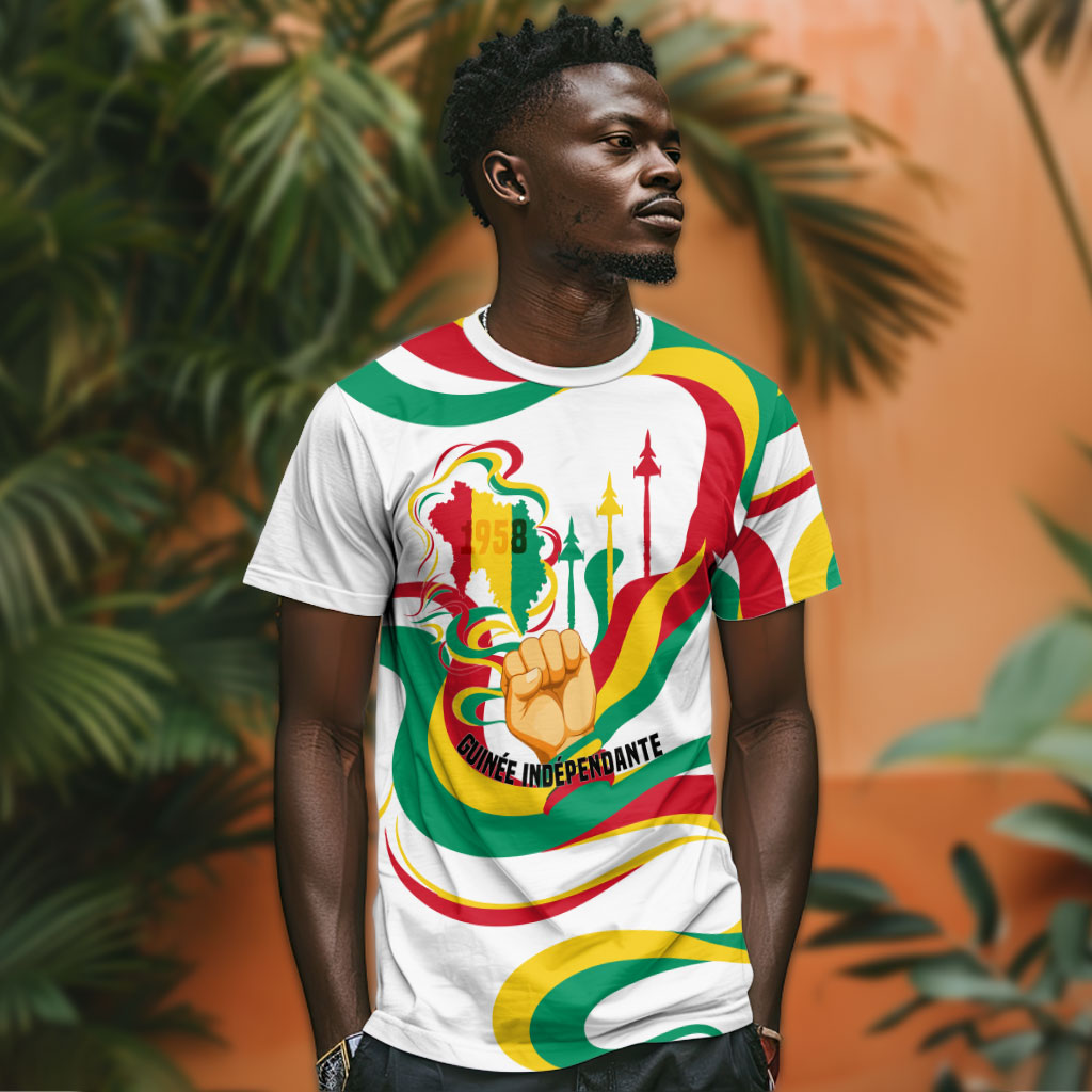 Guinea Independence Day 1958 T shirt Guinee Independante Flag