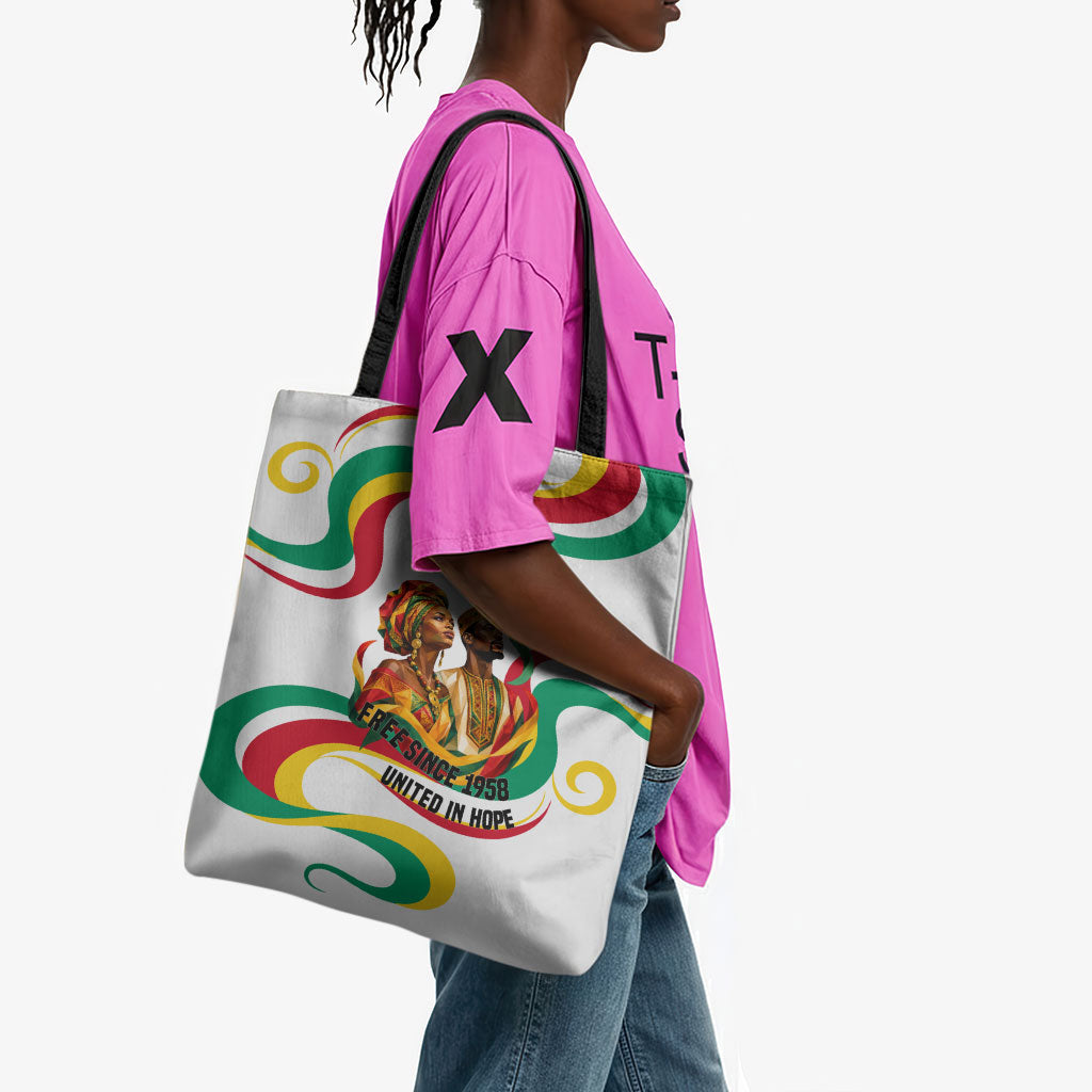 Guinea Independence Day 1958 Tote Bag Guinee Independante Flag