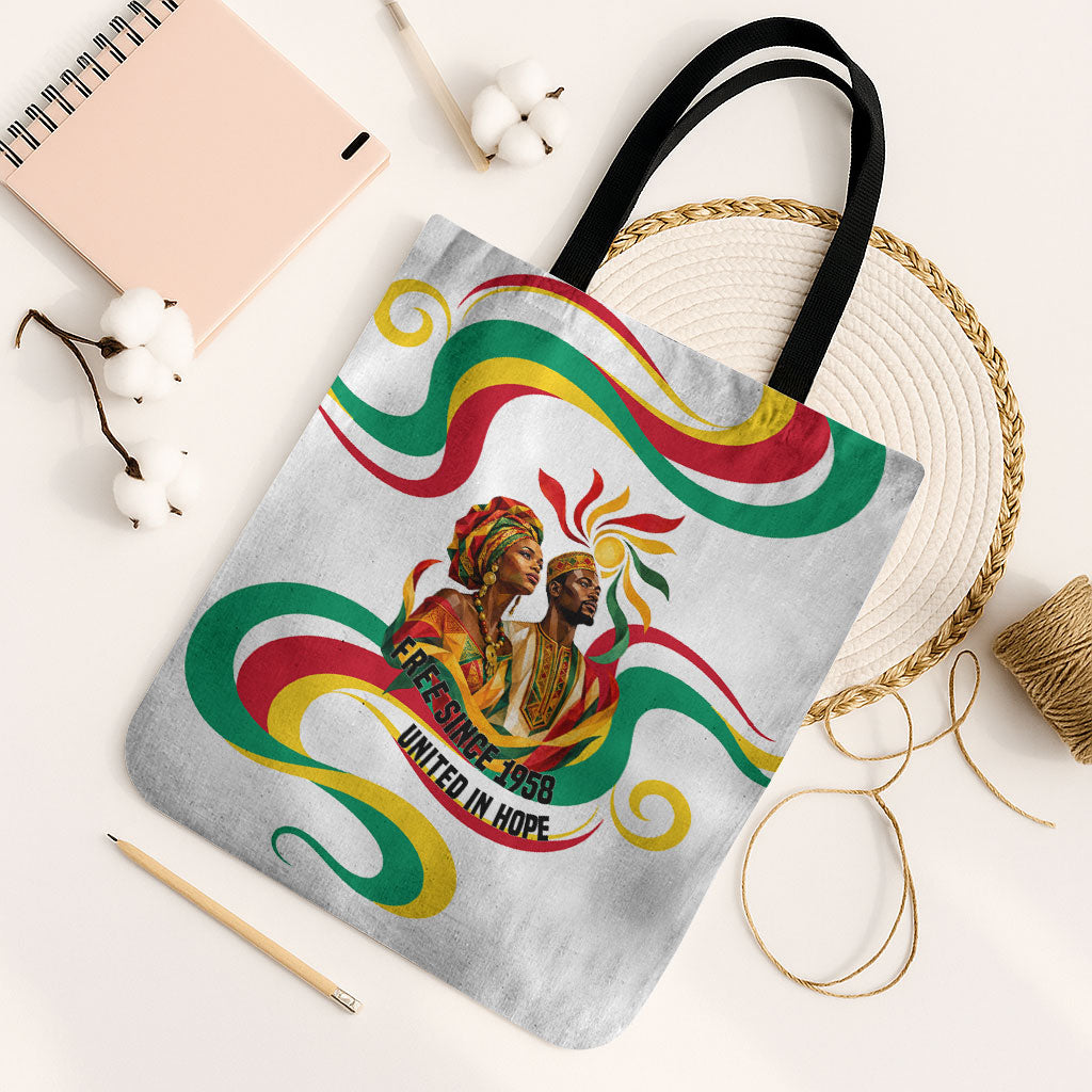 Guinea Independence Day 1958 Tote Bag Guinee Independante Flag