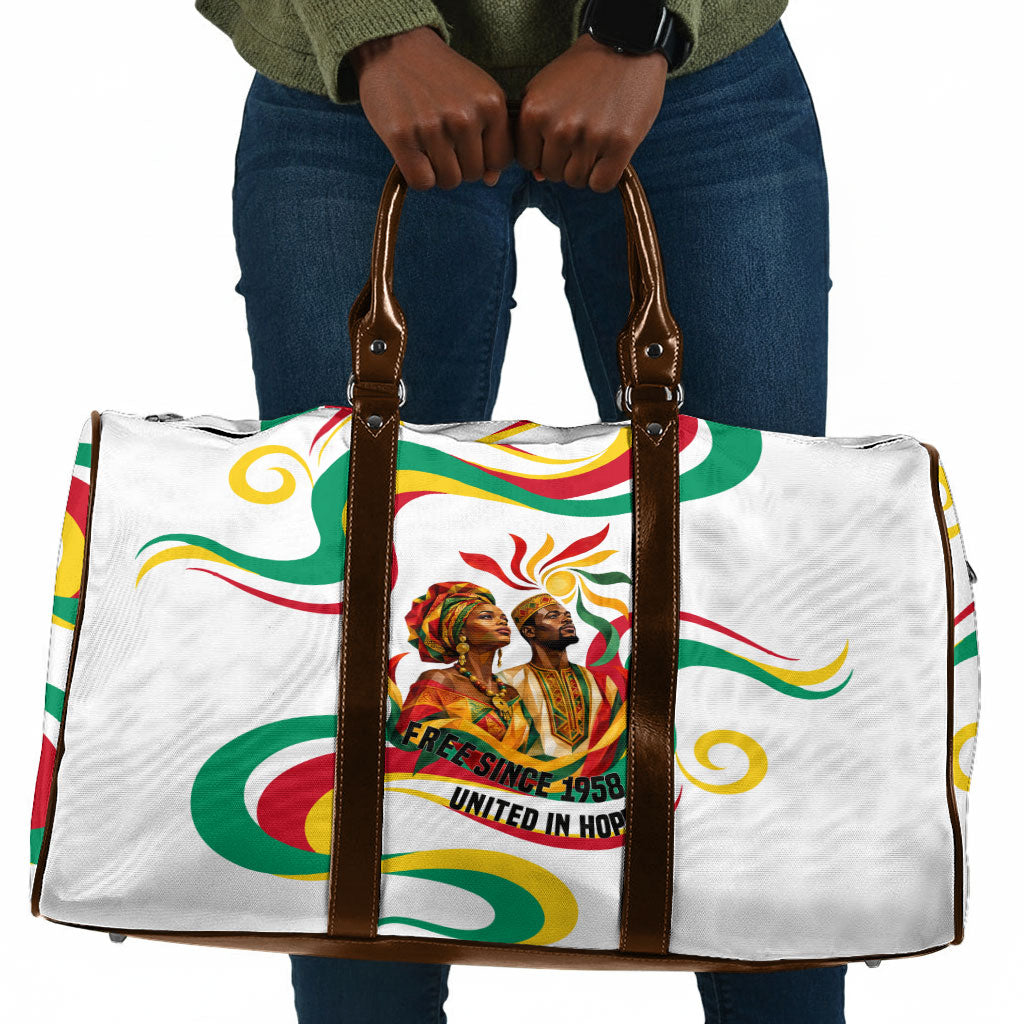 Guinea Independence Day 1958 Travel Bag Guinee Independante Flag