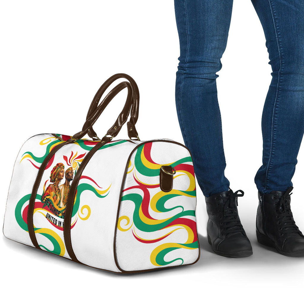 Guinea Independence Day 1958 Travel Bag Guinee Independante Flag