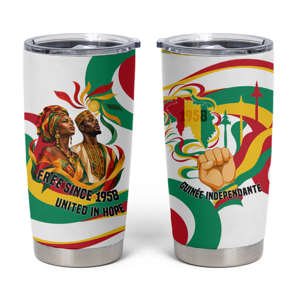 Guinea Independence Day 1958 Tumbler Cup Guinee Independante Flag