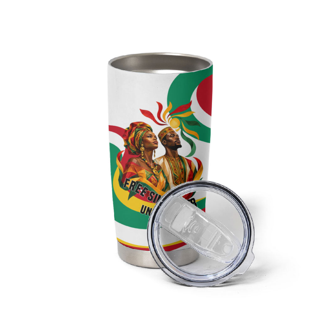 Guinea Independence Day 1958 Tumbler Cup Guinee Independante Flag