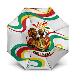 Guinea Independence Day 1958 Umbrella Guinee Independante Flag