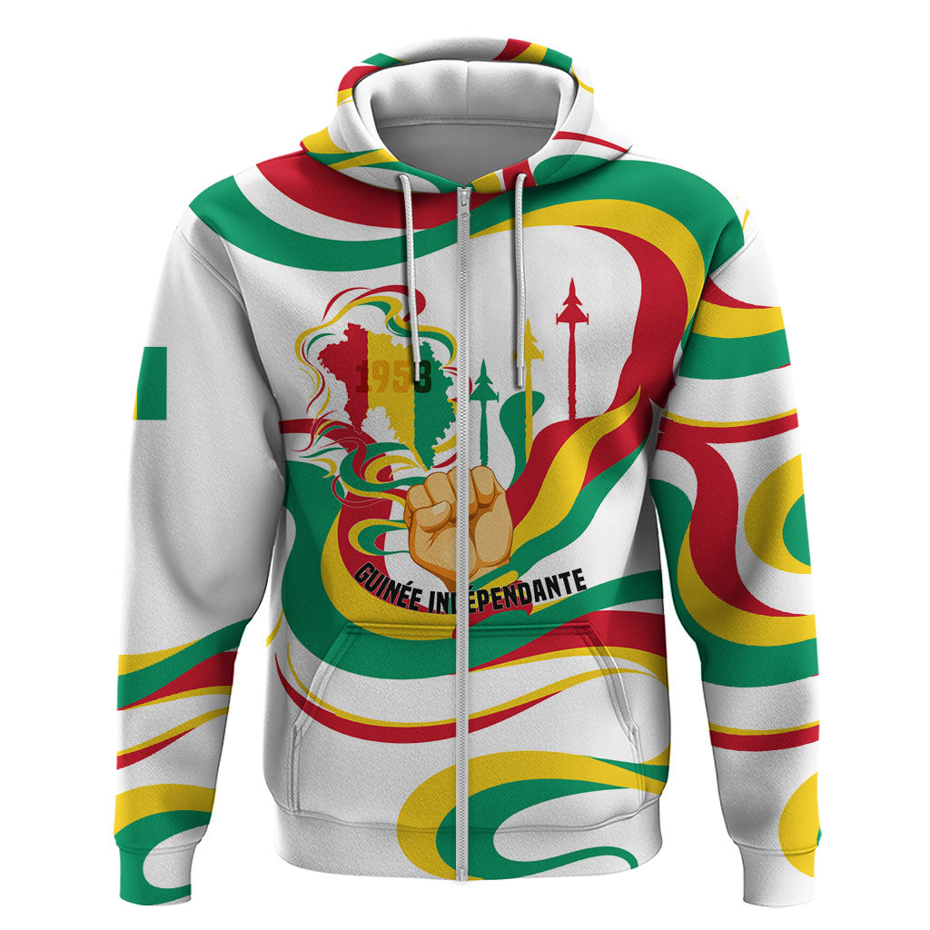 Guinea Independence Day 1958 Zip Hoodie Guinee Independante Flag